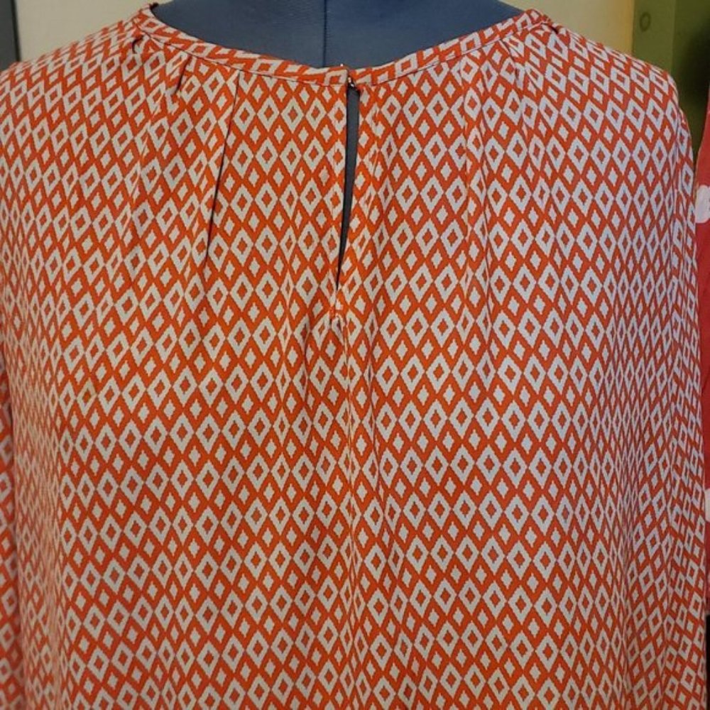 Bold Geometric Blouse